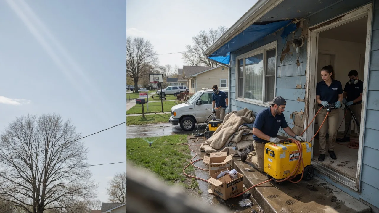 Basement Flood Cleanup in Lake Crystal, MN near me